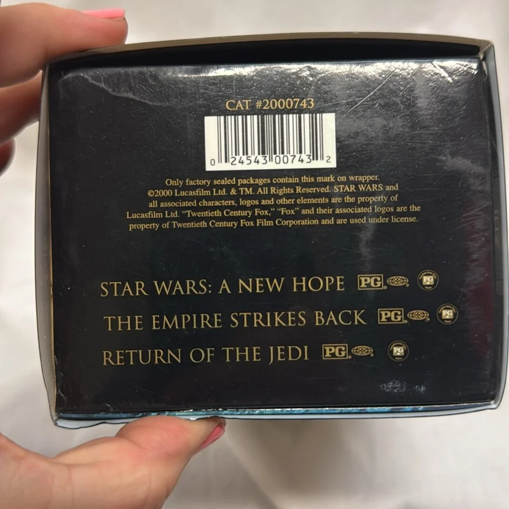 Star Wars VHS trilogy